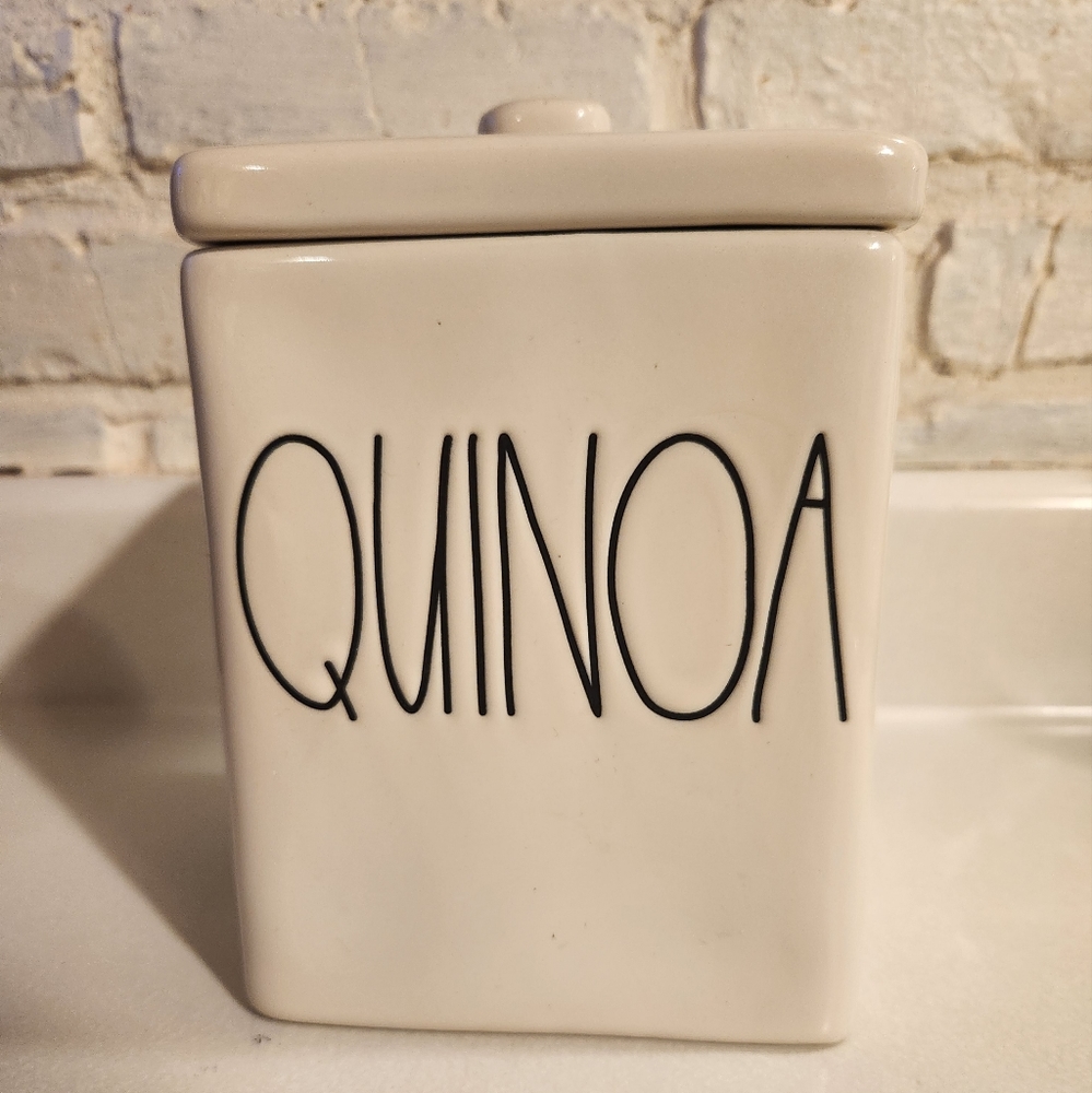 Rae Dunn Quinoa Jar